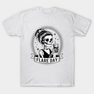 Chronic Illness Flare Day In Progress Spoonie Awareness T-Shirt